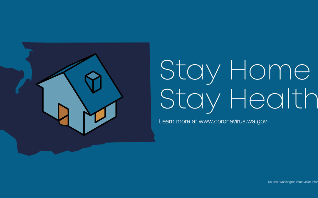 Update based on “Stay-at-home” from Governor (Updated 3-26)