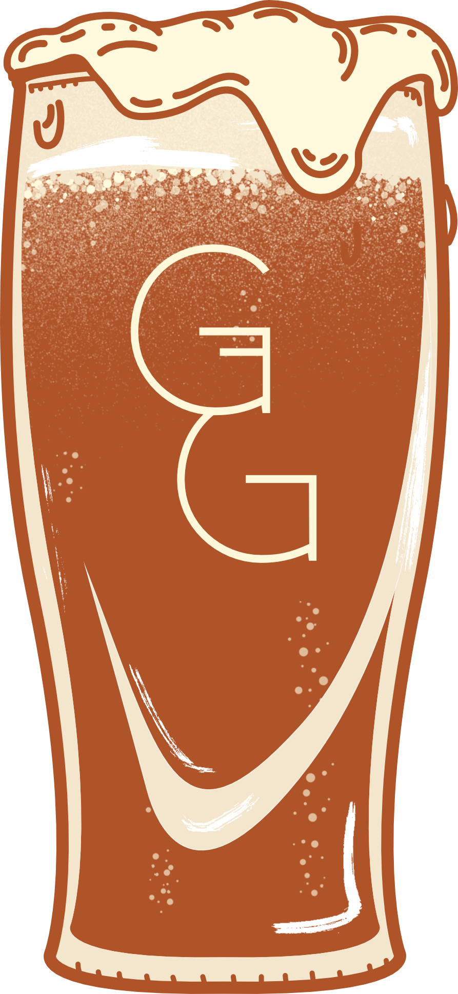 Guinness and God logo-glass